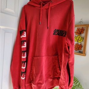 2XL American Eagle Red Hoodie